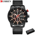 CURREN Chronograph Elite – Relógio Masculino.