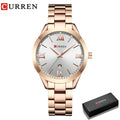 Curren Retro Elegance – Relógio Feminino.