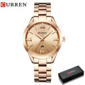 Curren Retro Elegance – Relógio Feminino.